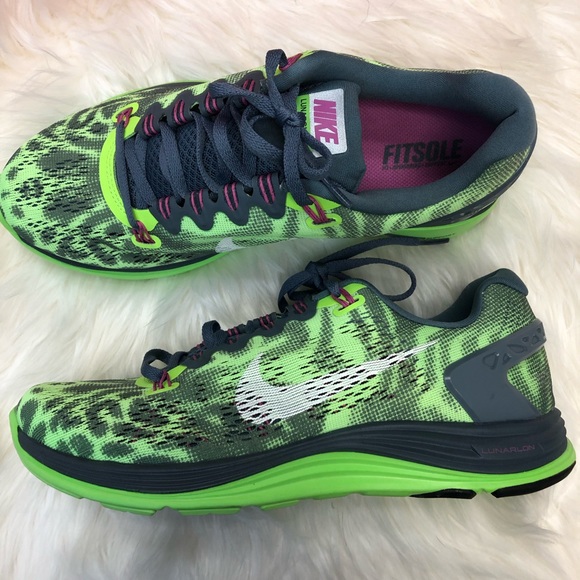 nike lunarglide 5 womens leopard print